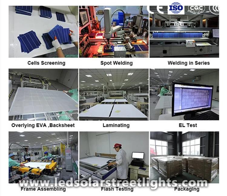 Production process of monocrystalline solar pane
