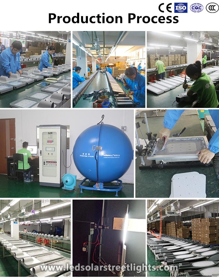 production process of high pressure sodium street lights