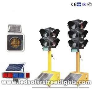 Feux de circulation portables