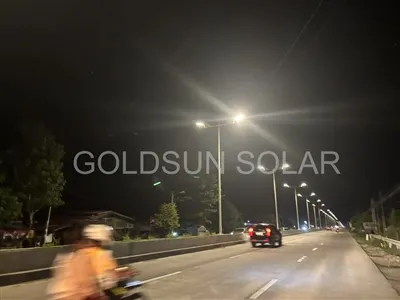 Mesure de la qualité des lampadaires solaires